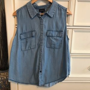 Who What Wear chambray tank